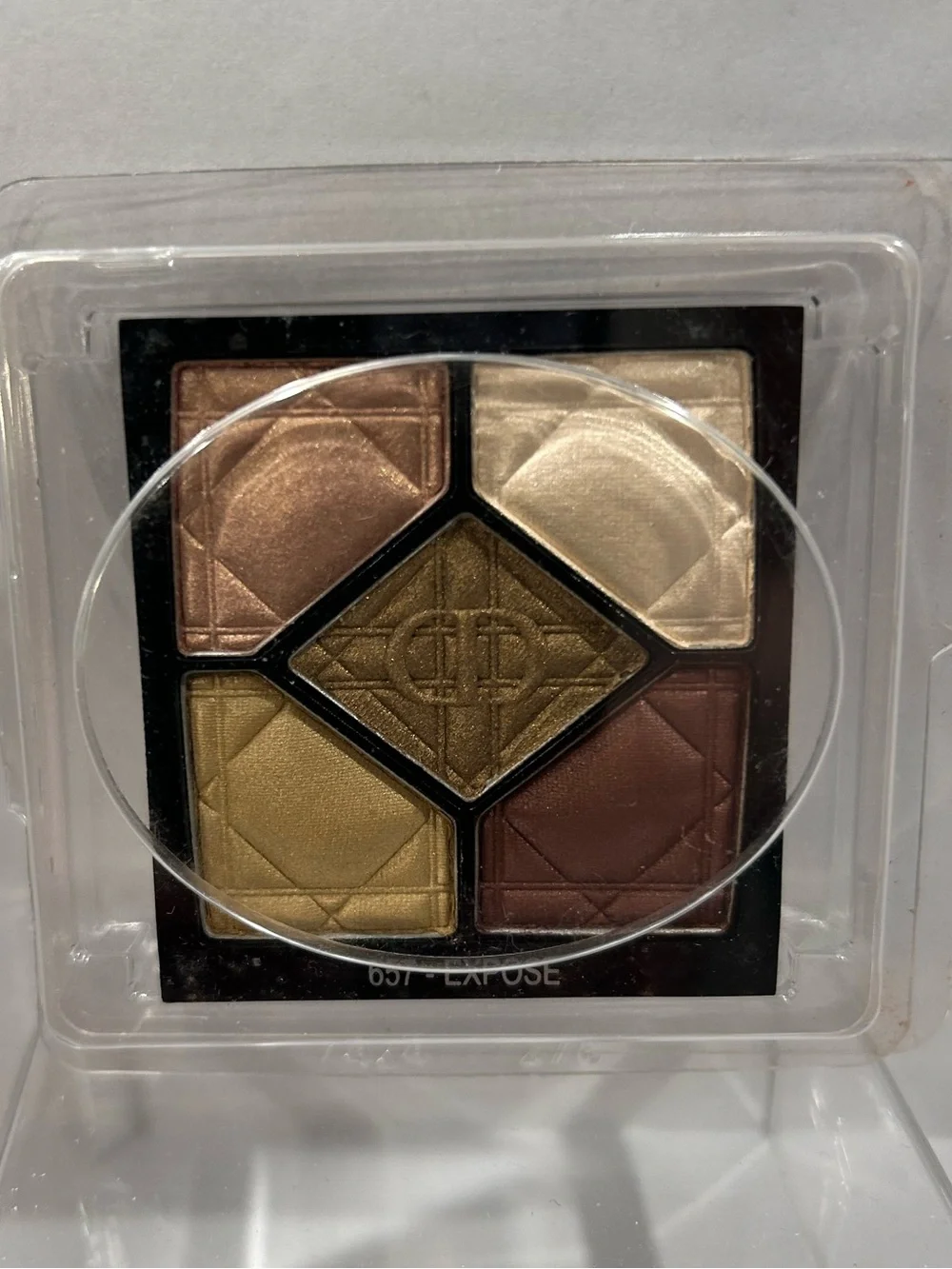 Dior Eyeshadow Palette - Gold, Bronze, Champagne, Olive, Brown Tones